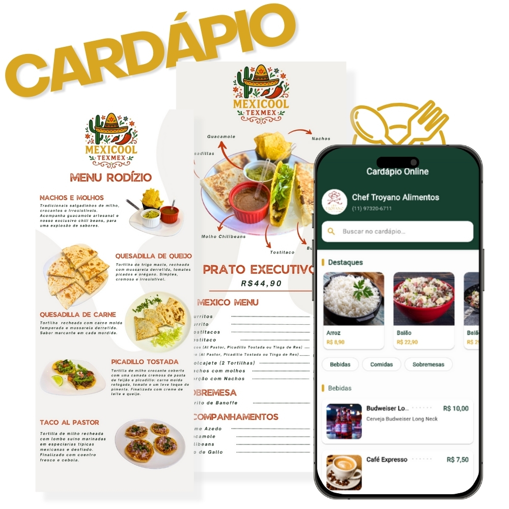 Cardapio Online - avfoods-system